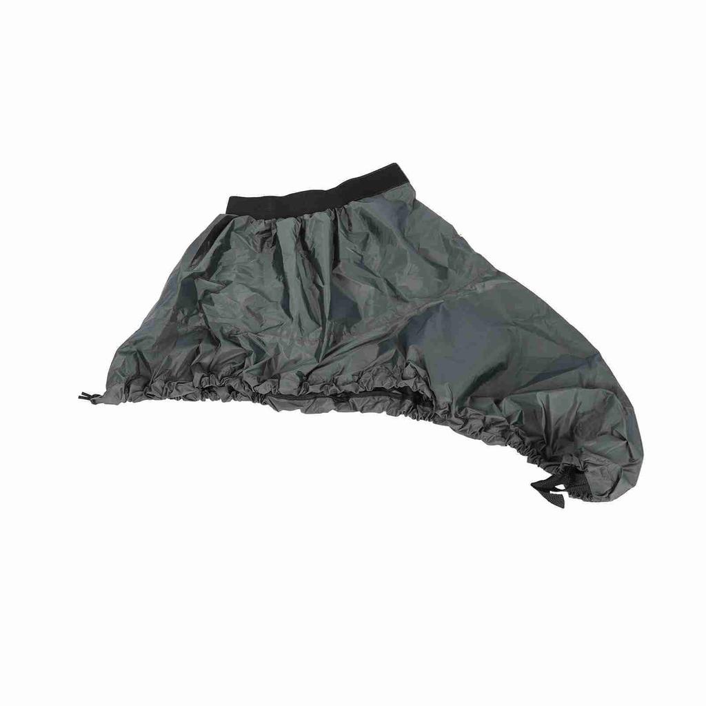 Nylon Kayak Spray Skirt Waterproof Cover Water Sports Accessory(Black)
