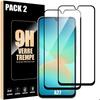 2 Full Tempered Glass for Samsung Galaxy A27 5G - Shockproof Protective Screen with Black Edge