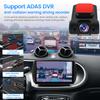 Automobilinis Android navigatorius USB HD 720P 170° DVR vaizdo registratorius Medija Komplekte yra ADAS vairavimo pagalbos funkcija Įrašymo įrenginys Naktinis