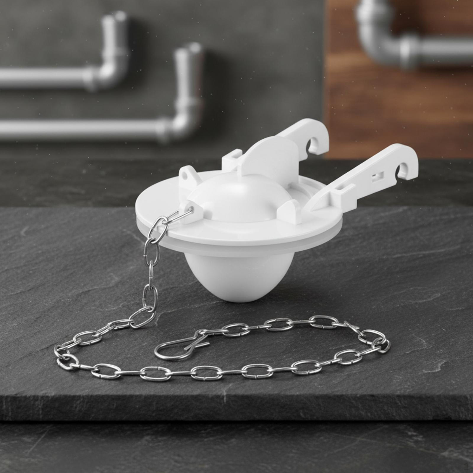 

Toilet Tank PVC Flap Cover Replaces Part Quick Installation High Performance Universal Drain
