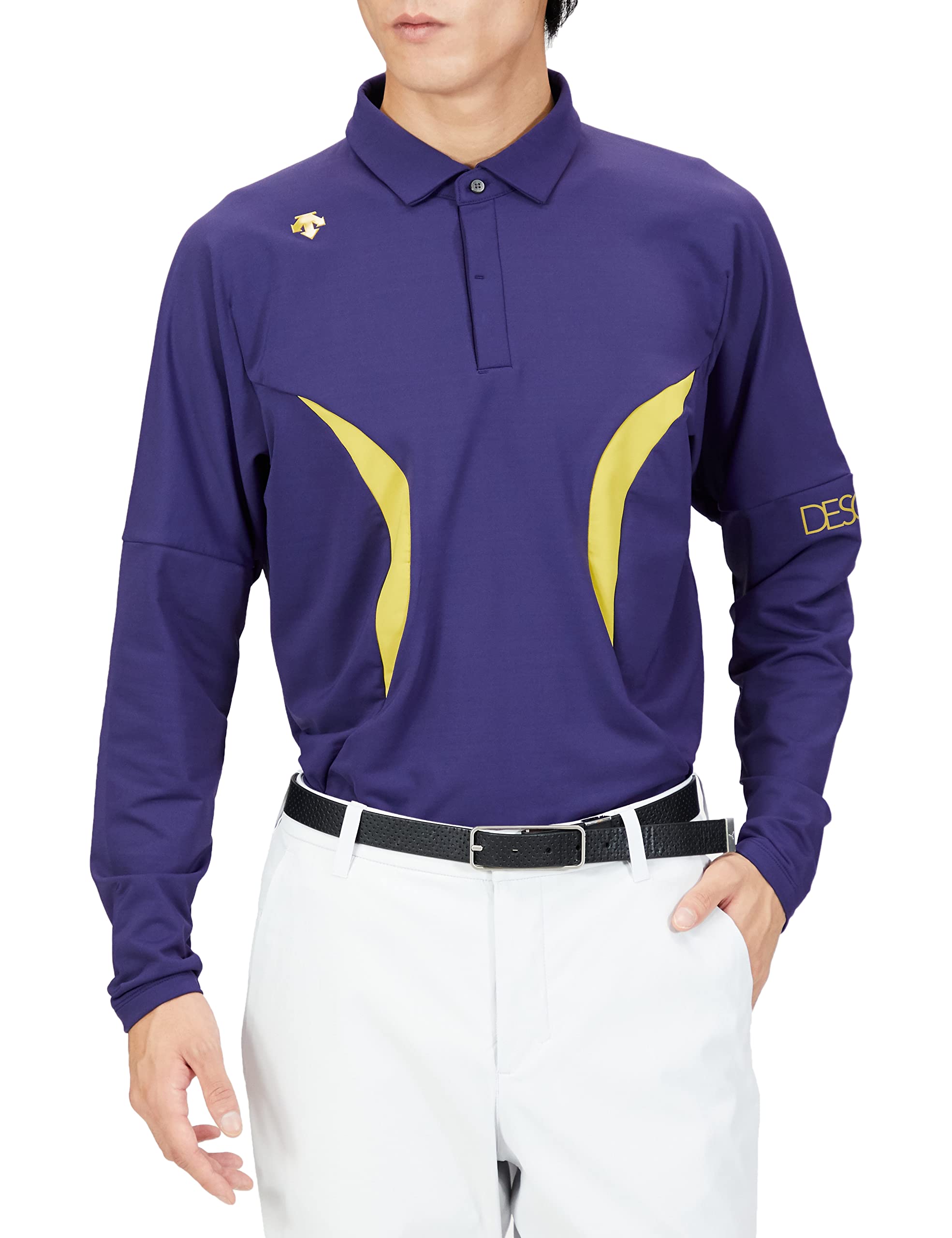 

Golf Long Sleeve Brushed Sweat Quick UV Care ECO NV00 Equivalent to Japanese Size L [DESCENTE GOLF] [22 Fall/Winter Model] Shirt, Lining, Stretch,
