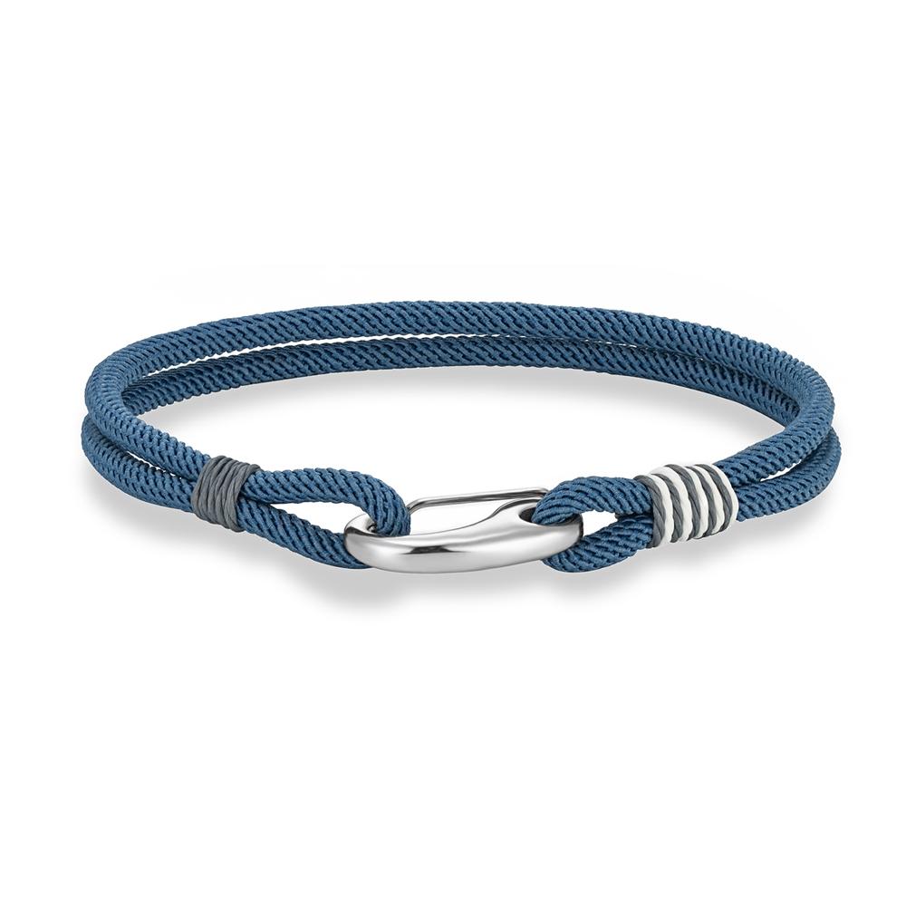 Edelstahl Hummer Federverschluss Doppelfaden Geflochtenes Seil Armband für Männer Frauen Paar Schmuck Geschenke