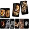 for OPPO A18 A16 A17 A38 A54 A40 A60 A80 A78 A79 A57 A55 A96 A15 A12 a53 Phone Cover Case Art Lion