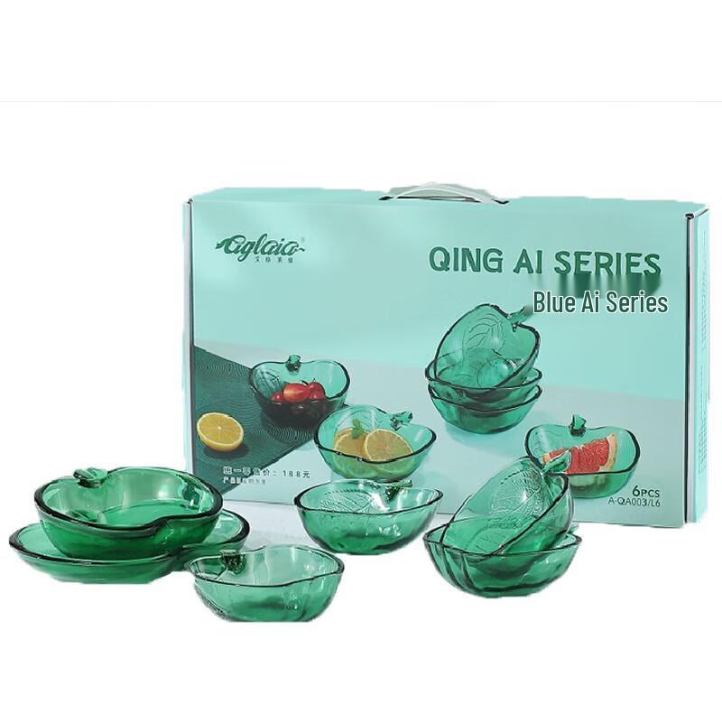 Aglaia Qing ai Series 6-Piece Dinnerware Set