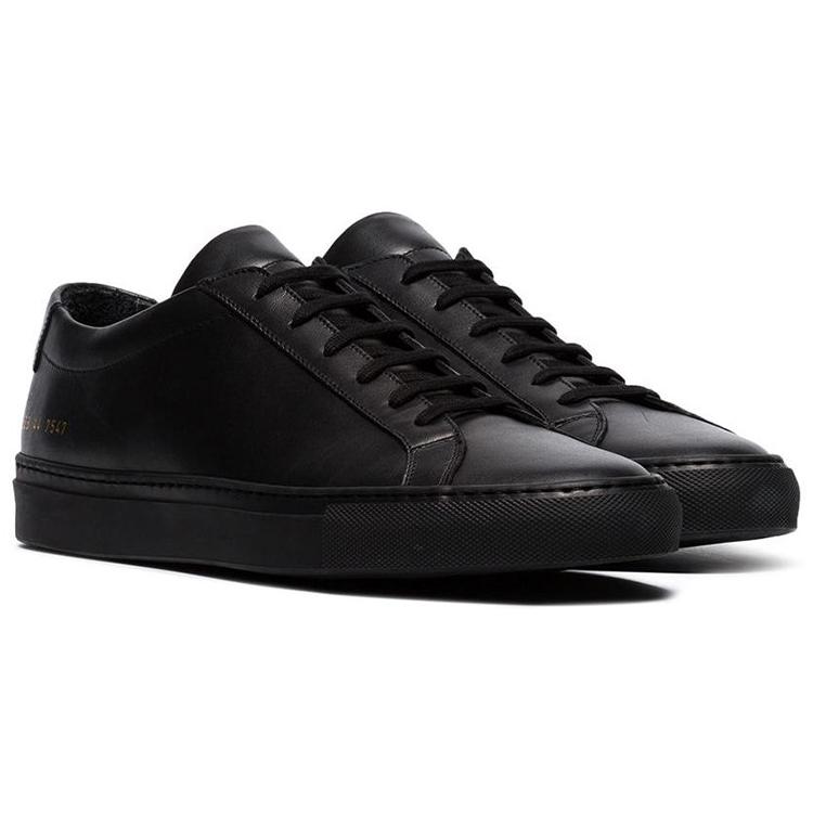 New COMMON PROJECTS Achilles Low 'All Black' 1528-7547