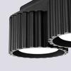 Ceiling lamp aura 2 black Gx53