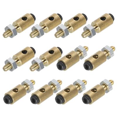 Uxcell Linkage Stopper Servo Arm Push Rod Nuts and Screws for RC Airplanes, D4x1.8mm, Pack of 12