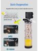 Silent Aquarium Filter: Submersible 3-in-1 Water Purifier, Circulator, and Oxygen Pump with Poop Suction Feature.