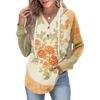 Women's Fashion Women's Lightweight Long Sleeve Pullover With Pockets Preppy Graphic Hoodie