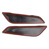 Artudatech Carbon Fiber Style Fender Side Air Vent Trims For BMW 5 Series G30 2017+ Car Accessories