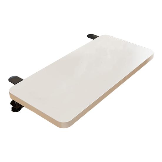 Bordforlengerplate med justerbar klemme Sammenleggbar Universell Hjemmekontor Databord Tastaturholder Armstøtte Bordforlengerplate