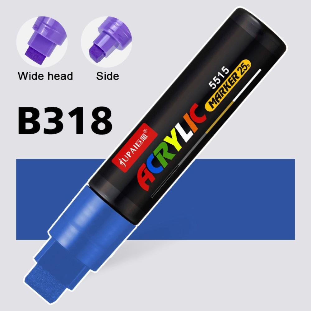 Large Capacity Acrylic Marker Pen 8MM/15MM Line Width Wide Head Marker Pen Advertising Poster