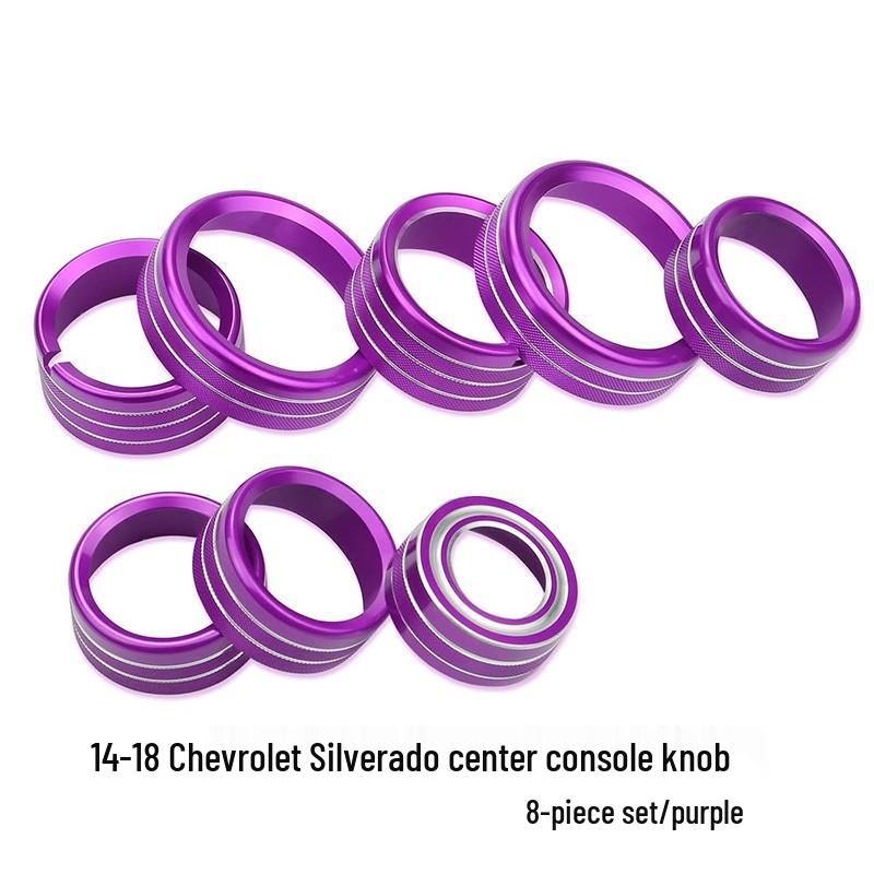 

14-18 Chevy Silverado A/C Audio Knob Ring - Interior Modification