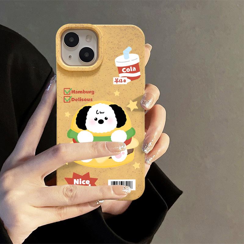 Pouzdro na mobilní telefon pro iPhone 11 13 XR 15 Pro Max 12 14 Pro Max Pouzdro iPhone 16 7 Plus 8 Plus XS Max Rozložitelné a šetrné k životnímu prostředí
