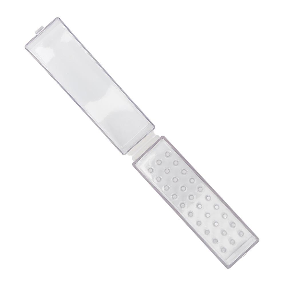 Dustproof Structure Nail Drill Bits Holder Stand  Practical Storage For Daily Nail Art Tools