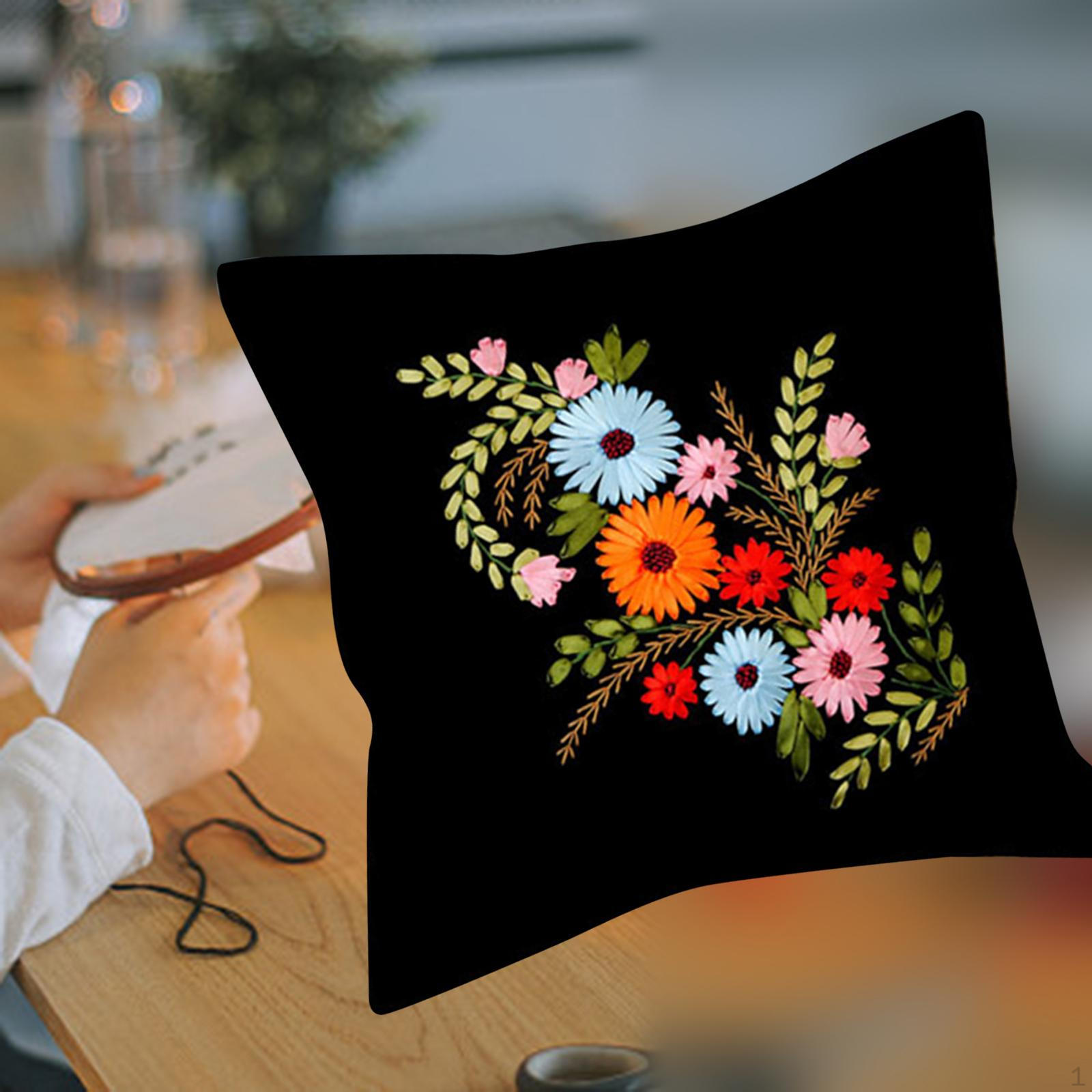 DIY Embroidery Pillow Covers: Create Your Own Handmade styleA