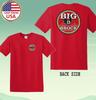 Gros Coq Brock Hommes#039;s Rouge Taille S5XL T-shirt Unisexe