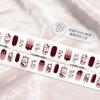 Chinese Style Cartoon Cherry Red Short Wearable Nails for New Year