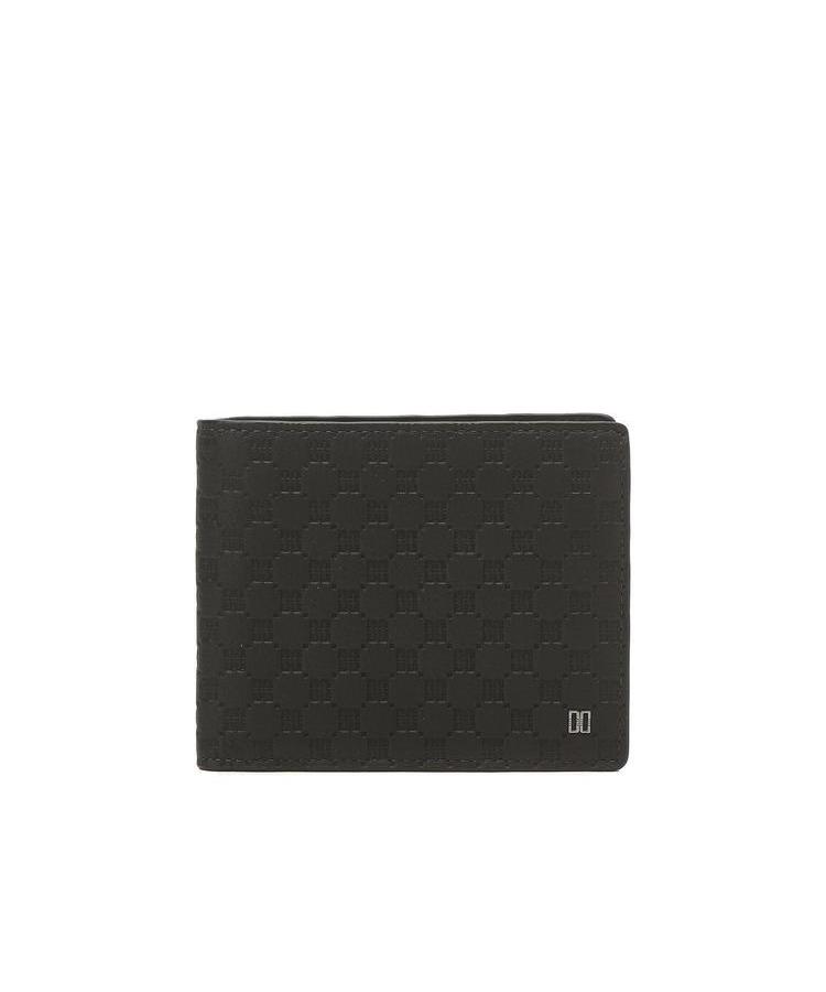 Daks Men'S Accessories (Louis) Louis Black European Imported Leather Louis Embossed Dd Pattern Bifold Wallet Dbwa6F363Bk
