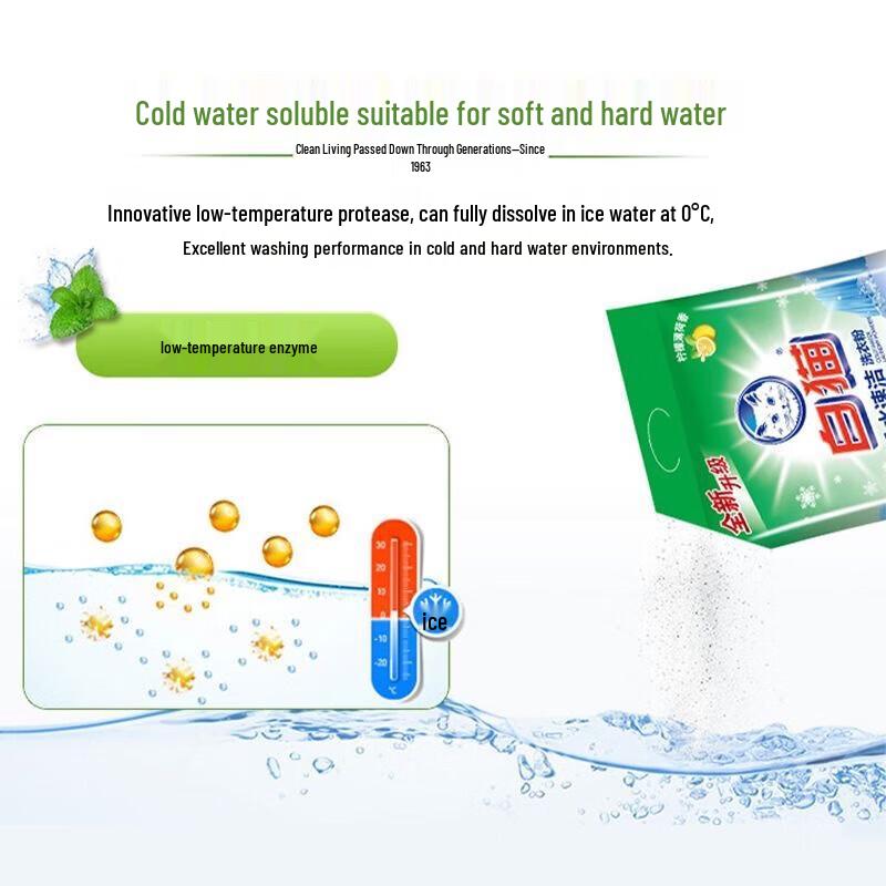 White Cat Cold Water Quick Clean Laundry Powder
