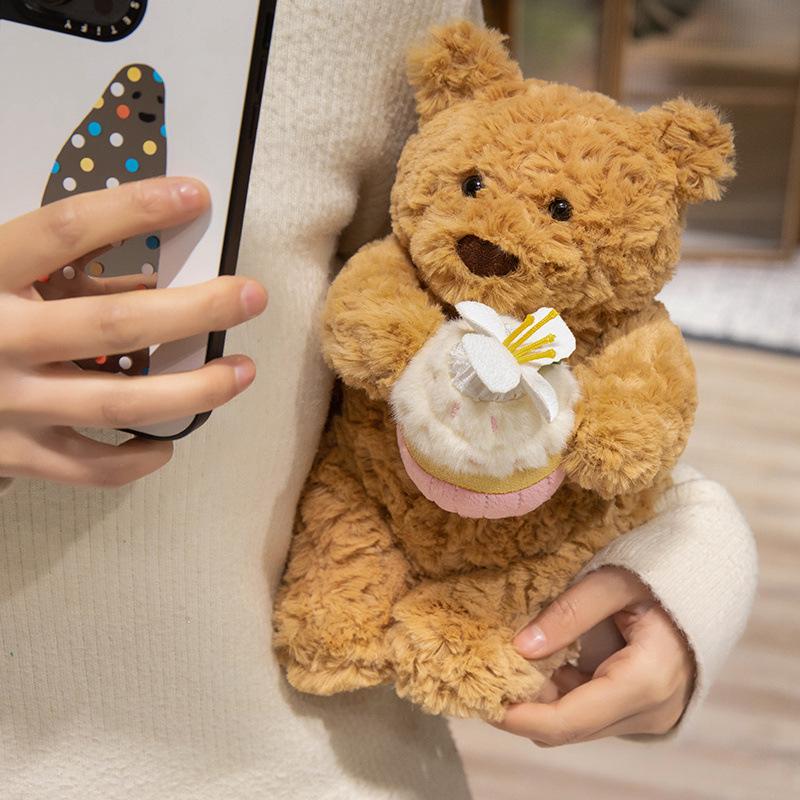 Плюшевая игрушка JC Heart Bear Пирог «Треугольник» и пирог «Магнолия Латте Молочный чай»