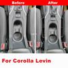For Toyota Corolla Levin 2019 2020 2021 2022 2023 2024 2pcs/lot Car Interior Center Seat Clip Slot Gap Storage Box