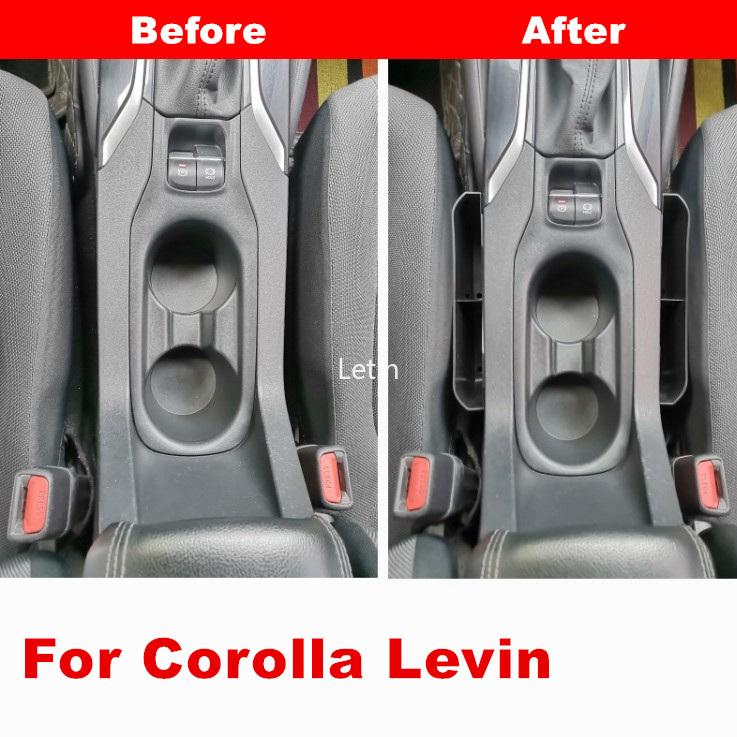 For Toyota Corolla Levin 2019 2020 2021 2022 2023 2024 2pcs/lot Car Interior Center Seat Clip Slot Gap Storage Box