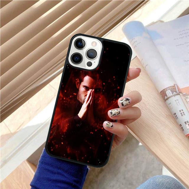 Lucifer Serie TV Phone Case Cover For iPhone 17 Air 15 16 14 13 12 Pro Max 11 Pro Max Plus Coque Shell