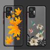 Cartoon Leaf Flowers Funda Back Phone Cover Case for Xiaomi Redmi Note 15 Pro 10 13 9S 13C 14C 14 A4 11 12