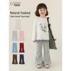 Youyou Girls' Retro Flared Leggings