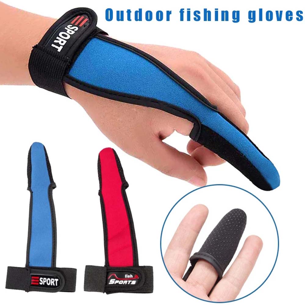 Fishing Tool One Finger Casting Glove Single Finger Protector Fishing Gloves Fishing Accessories