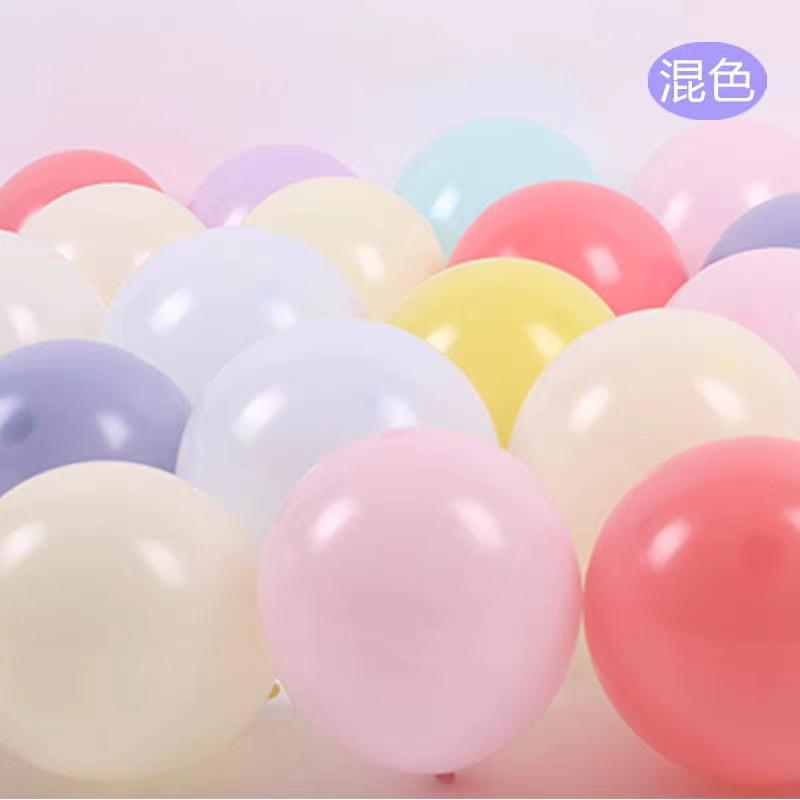 100ks balónků na párty, 10palcové prémiové rozmanité barevné balónky, velké balení silných latexových balónků na narozeniny, párty, Vánoce a svatbu