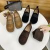 Summer autumn new soft bottom soft surface matte fashion pedal flat sole single shoes women