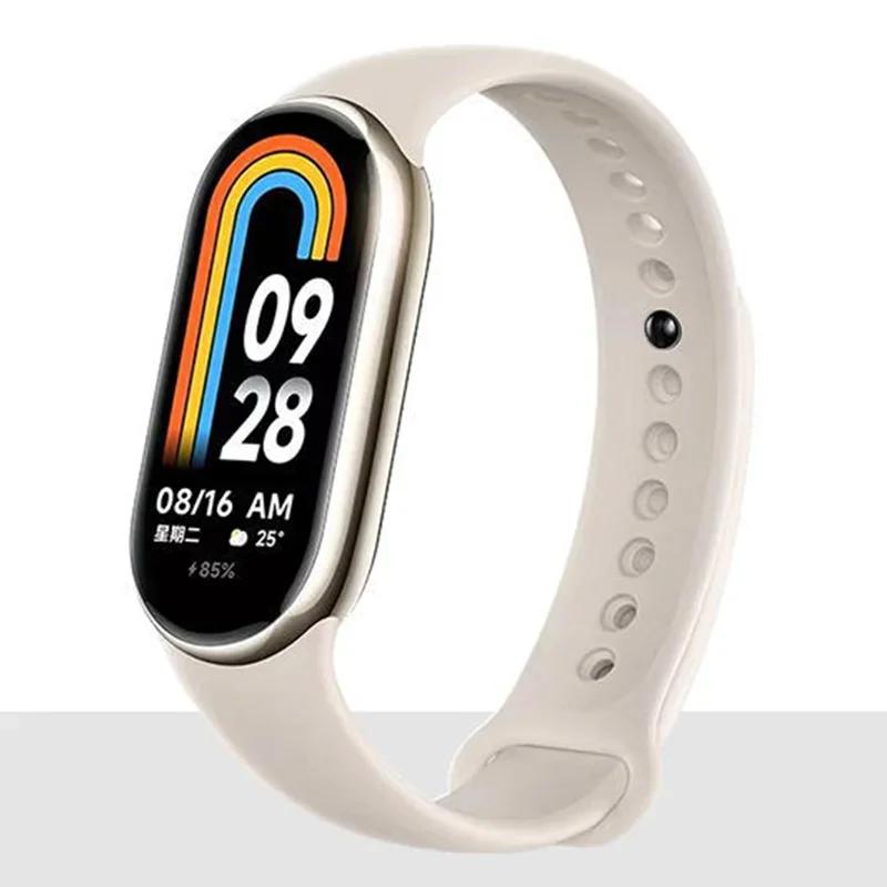 Curea pentru Mi band 8 xiaomi 8 NFC Brățară Sport Curea de înlocuire din silicon Smartwatch Brățară Curea de ceas Xiaomi Mi Band 8 Curea