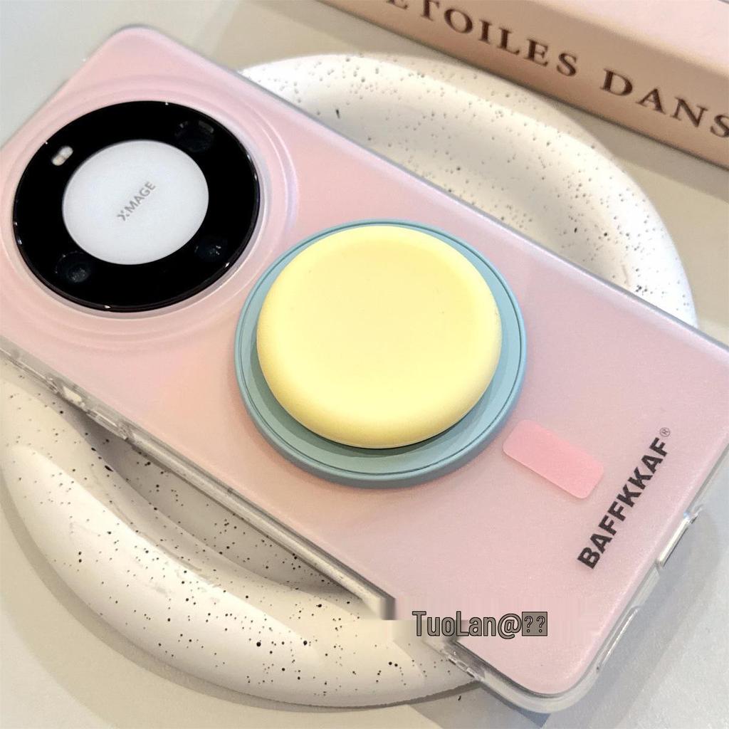 New Macaron Color Blocking Liquid Silicone MagSafe—Blogger Recommended