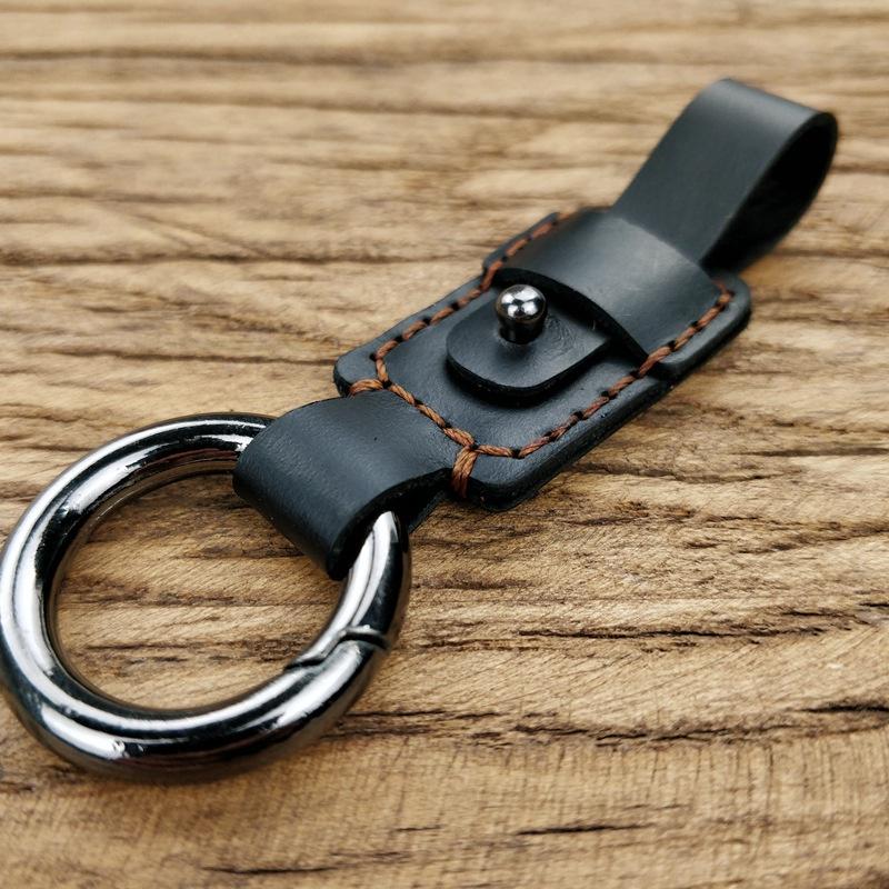 1 szt. Brelok samochodowy Ręcznie robiony skórzany brelok samochodowy Kreatywny brelok samochodowy