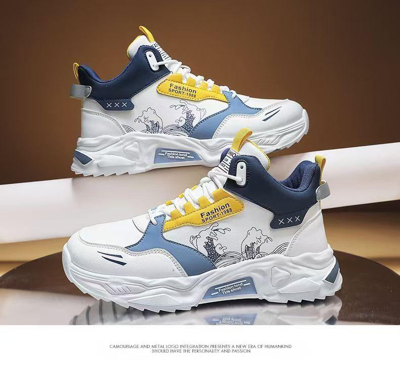 Sneakers Men Casual Autumn Vulcanized Shoes Male Walking Sport Shoes Outdoor Sneakers Male Sneakers Soft Sole/ Walking Shoes