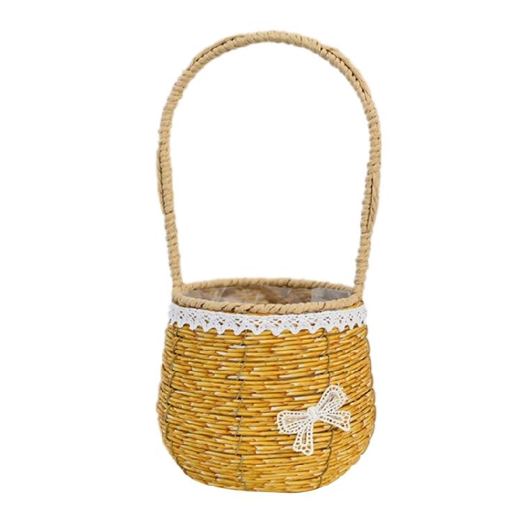 Tote Flower Basket with Handle Multifunction Home Festival Wedding Party 1130₽