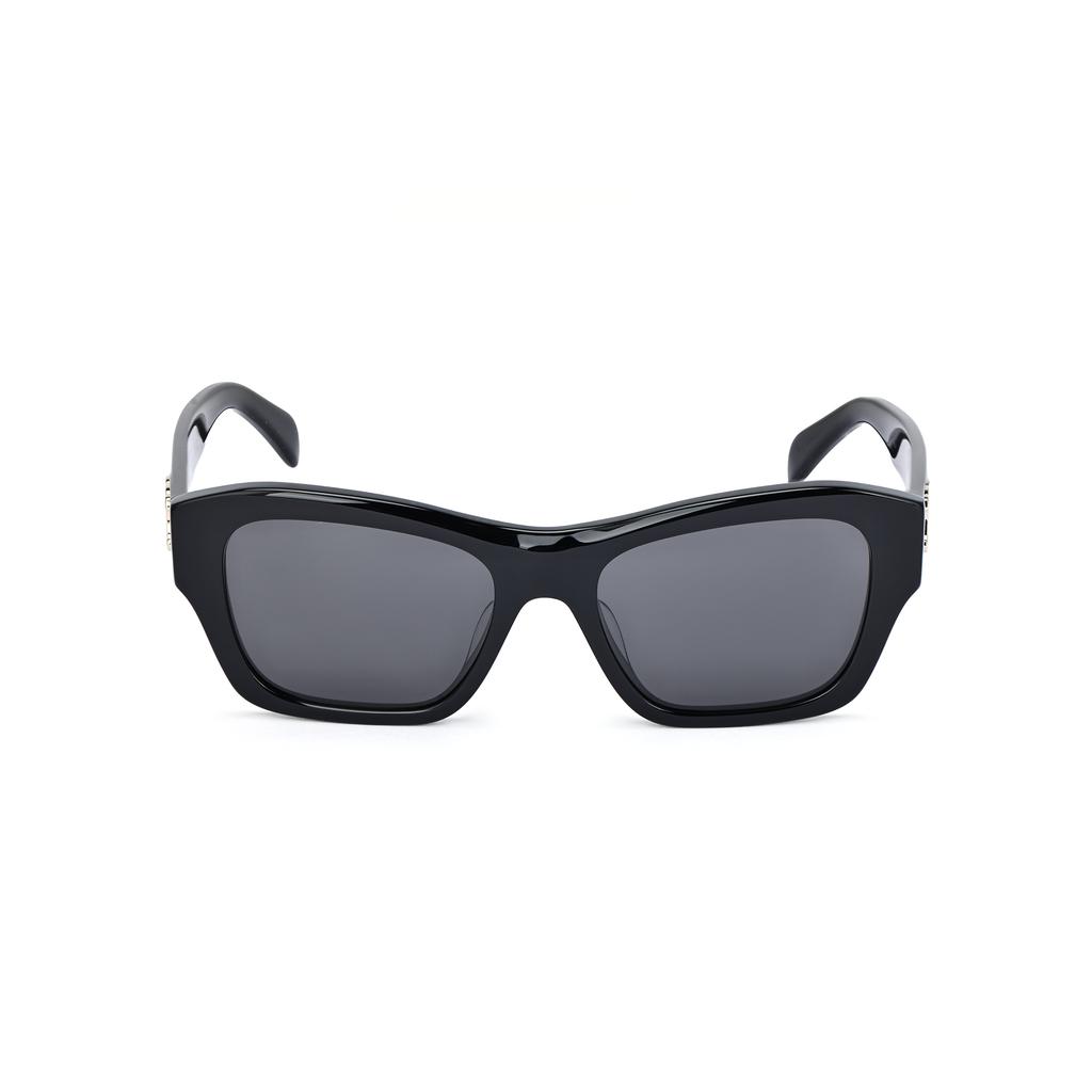 Celine Lightweight Versatile Square Sunglasses Women Sunglasses Black CL40330U-01A