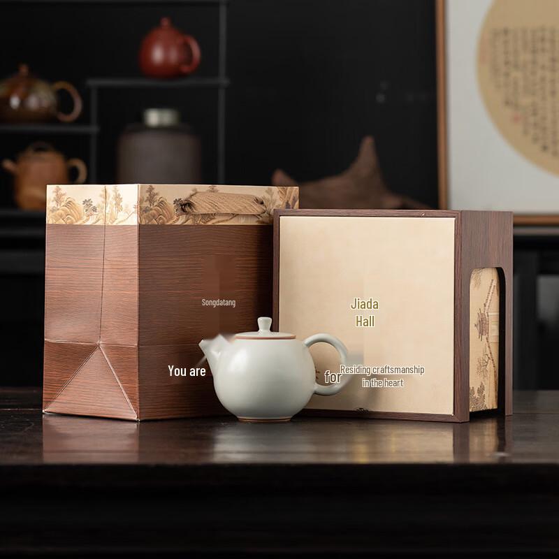 Luxury Handcrafted Ceramic Kung Fu Teapot