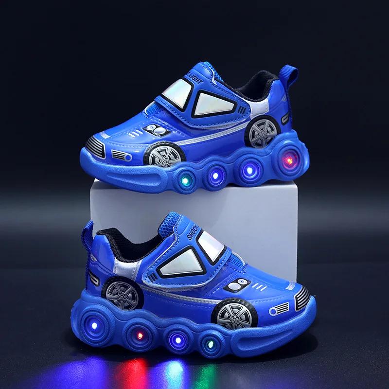 

0-6Years Children Glowing Sneakers Kids Luminous SneakersBoys Girls Led Lighted Sneakers Toddler Outdoor Shoes Casual Shoes 23