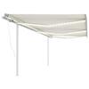 VidaXL Automatic Awning with Wind Sensor and LED Balcony Awning Terrace Garden Patio Outdoor Window Shading 3070012