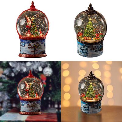 Christmas Snow Globe Christmas Decoration Holiday Tabletop Ornament Table