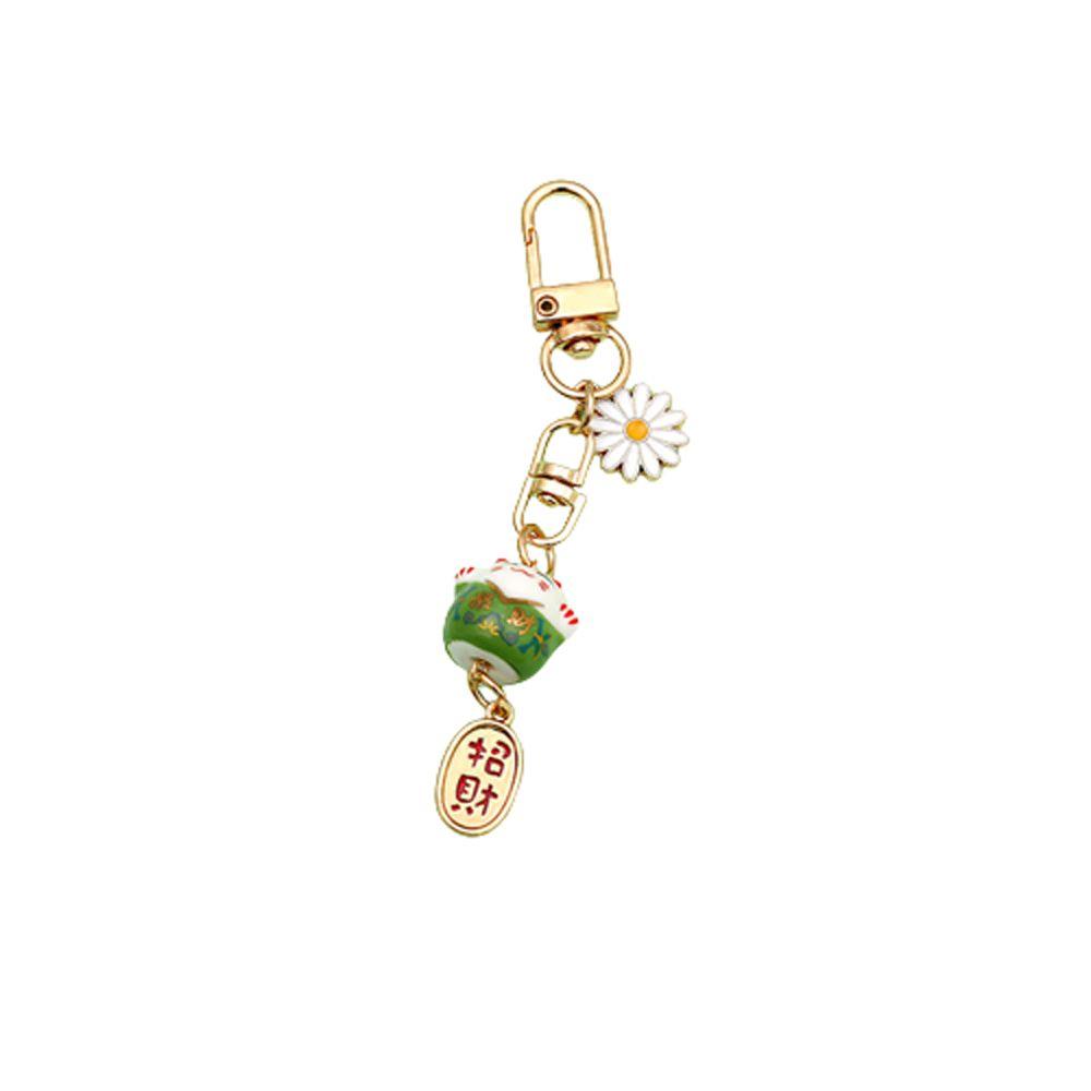 Bag Pendant DIY Maneki Neko Trinkets Mobile Phone Straps Mobile Phone Lanyard Lucky Cat Keychain