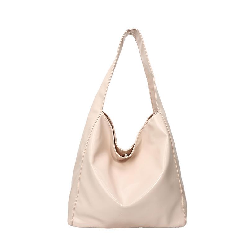 Retro Large-capacity Tote Bag Women's 2025 Spring New Trendy Fashion Simple Shoulder Bag Niche Foreign Style Underarm Bag