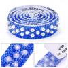 DIY Self Adhesive Rhinestone Chain 1Yard Resin Rhinestone Trim  Dress Skirt Clothing Accessories