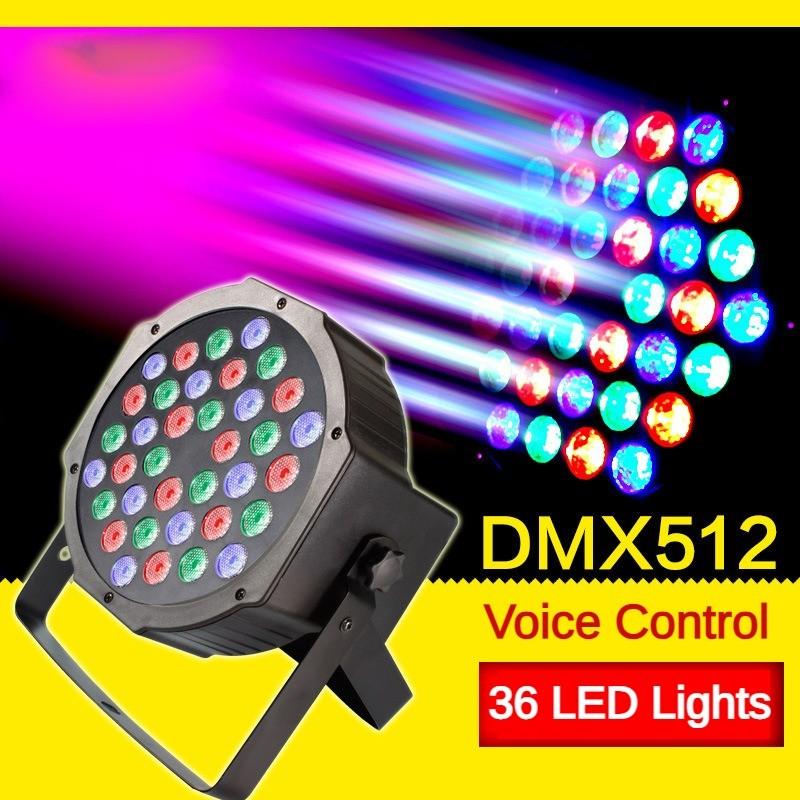 36 LED Wedding Event Stage Effect Atmosphere Light Small Portable Stage Lamp KTV Bar Dyeing Beam Light