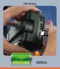 Solar-Powered Multi-Function Emergency Radio and Flashlight with Hand Crank and Power Bank