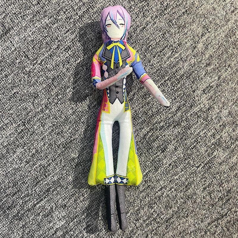 28cm Project Sekai Colorful Stage Kanade Voisaki Beweegbare Pluche Pop Met Buigbaar Draad Skelet Lichaam Muziek Verzamelfiguur 28cm gray