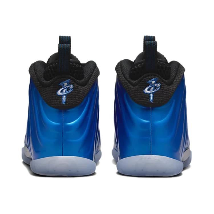 New Nike Little Posite One Mid Top Children's Basketball Shoes Blue Children Aged 3 7 Years Old FV5366-400